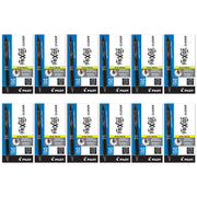 FriXion Clicker Erasable Gel Pens, Fine Point 0.7 mm, (Pack of 12, 144 Count Total), Black by PILOT – 12 Count (Pack of 12), Ink, Black, Pack of 12, Model 18505