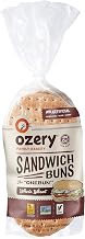 Ozery Bakery, 100 Calorie Whole Wheat OneBun, Pita Bread Thin Buns, 8-Count Bag, 6-Pack