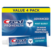Pro-Health Advanced Antibacterial Protection Toothpaste by Crest – 5 Ounce (Pack of 4), Pack of 4, Model 1219076