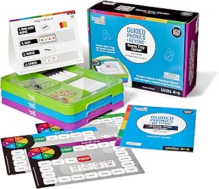 hand2mind Guided Phonics + Beyond Game Tray Center, Units 4-6