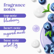 Dove 30.6 Fl Oz (Pack of 3) / Blueberry / Azul Body Washes