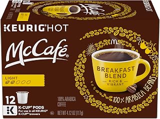 McCafe McCafé Breakfast Blend Light Roast K-Cup Coffee Pods (12 Pods)