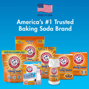 Baking Soda Fridge Fresh by ARM & HAMMER – 4.3 Ounce (Pack of 1), Bamboo, White, Model 01710