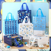 Tegeme Hanukkah Gift Bags, 9 x 8.7 x 4.3 Inches, Pack of 24
