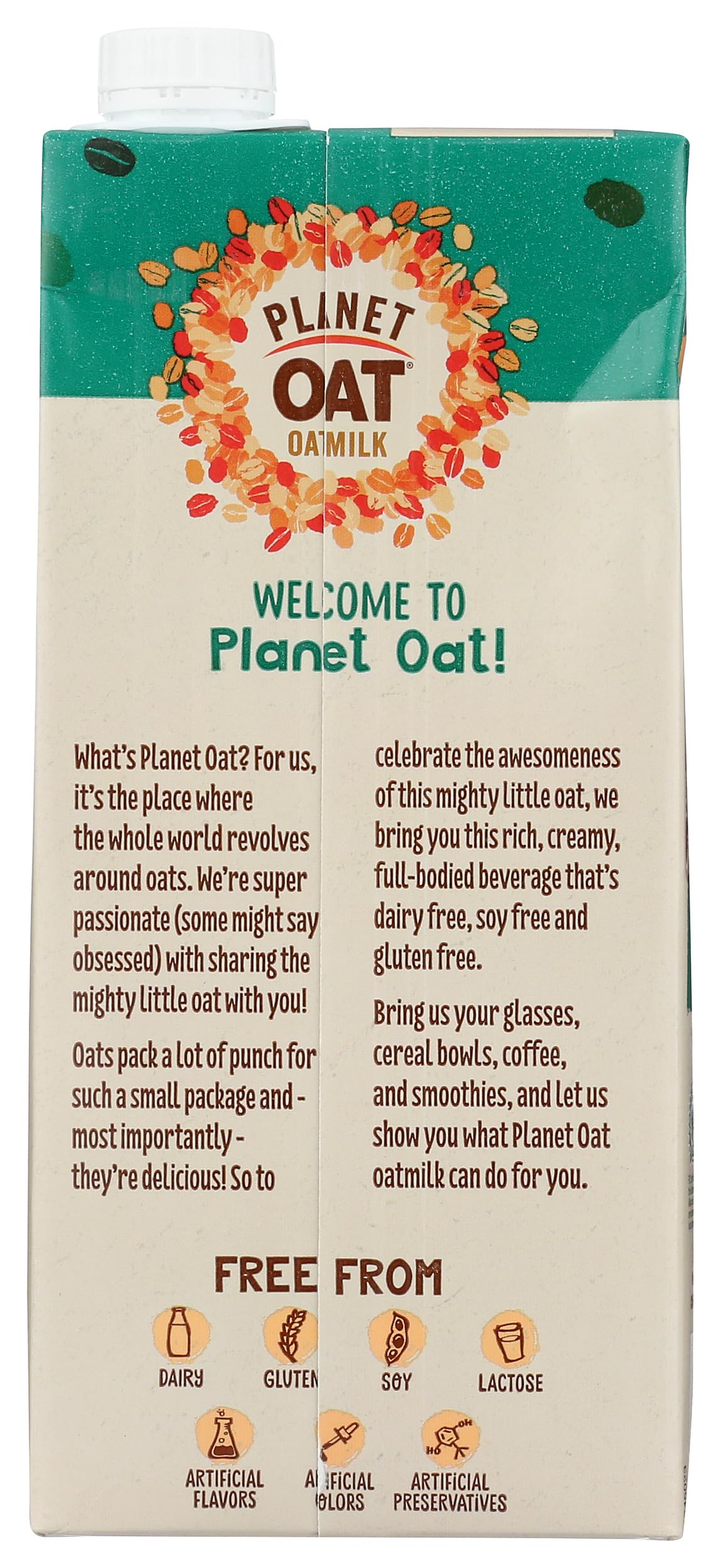Oatmilk Extra Creamy, 32 Fl Oz by Planet Oat – 32 Fl Oz (Pack of 1), Model 0044100190797