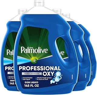 Palmolive Professional Liquid Dish Soap, Oxy Power Degreaser, 145 fl oz