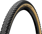 Continental Terra Trail - Black/Cream - Tubeless Gravel Bike Tire | Fast Rolling with Confident Cornering Control - E25 Ebike Rated -