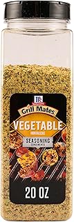 McCormick Grill Mates Vegetable Seasoning, 20 oz - One 20 Ounce Container Vegetable Seasoning Blend With Premium Blend of Spices, Perfect for Kabobs Roasted Vegetables and Pasta
