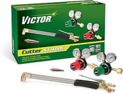 ESAB Victor Technologies 0384-2694 Cutter ST 400C Extra Heavy Duty Cutting System, Acetylene Gas Service, G350-15-510 Fuel Gas Regulator