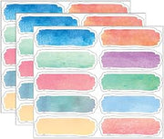 Teacher Created Resources Watercolor Labels Magnetic Accents, 20 Per Pack, 3 Packs