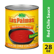 Red Chile Sauce by Las Palmas – 28 Ounce (Pack of 12), Pack of 12