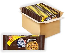 CHIPS AHOY! Chunky Chocolate Chip Cookies, Family Size, 12 - 18 oz Packs