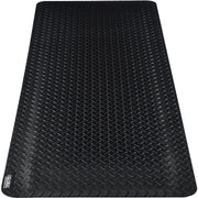 24" W x 72L Diamond Plate Ergonomic Anti Fatigue Mat by Global Industrial – Foam, Black, Model 39267090020000600
