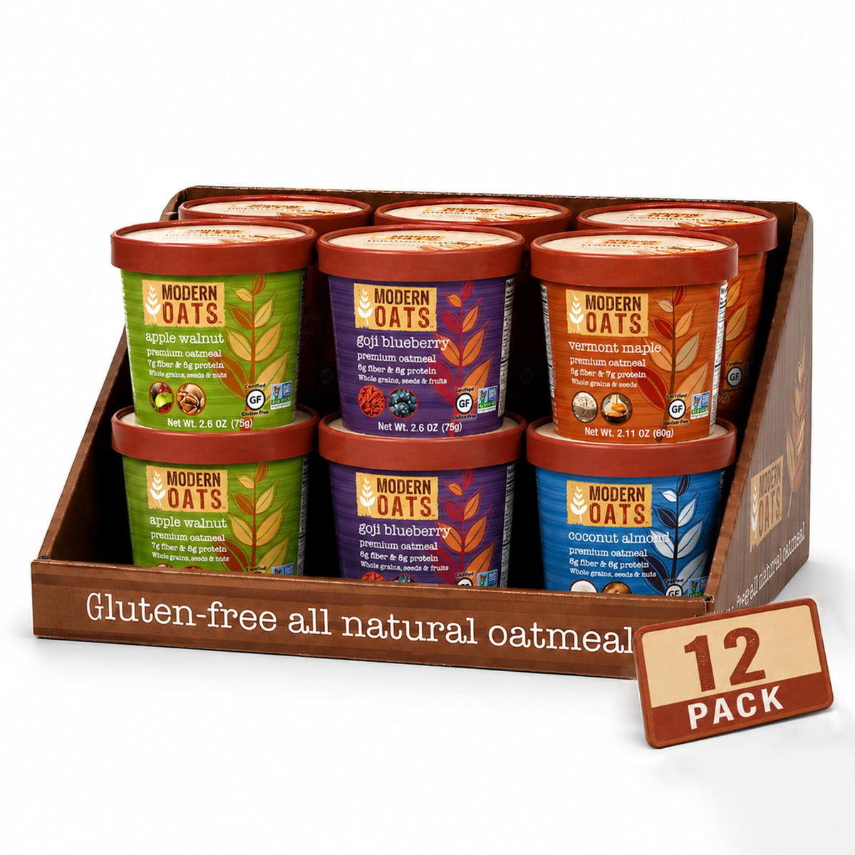 Modern Oats Variety Pack / 31.2 Ounce (Pack of 1) / Blue Breakfast Foods