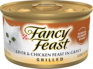 Purina Fancy Feast Grilled Liver and Chicken Feast in Gravy (24) 3oz Cans