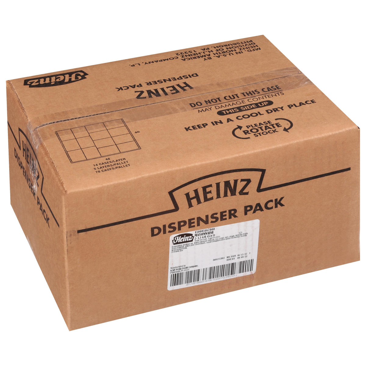 HEINZ Mayonnaise / 192 Ounce (Pack of 2) / 1 Mayonnaise