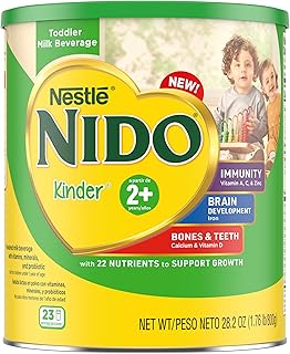 Nestle Nido Kinder 2+ Toddler Milk Powder, 800 G, 6 Pack