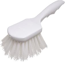 SPARTA 4054102 Utility Scrub Brush, 8" x 3", White