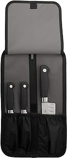 Mercer Culinary Genesis 4-Piece Forged Starter Set,Black
