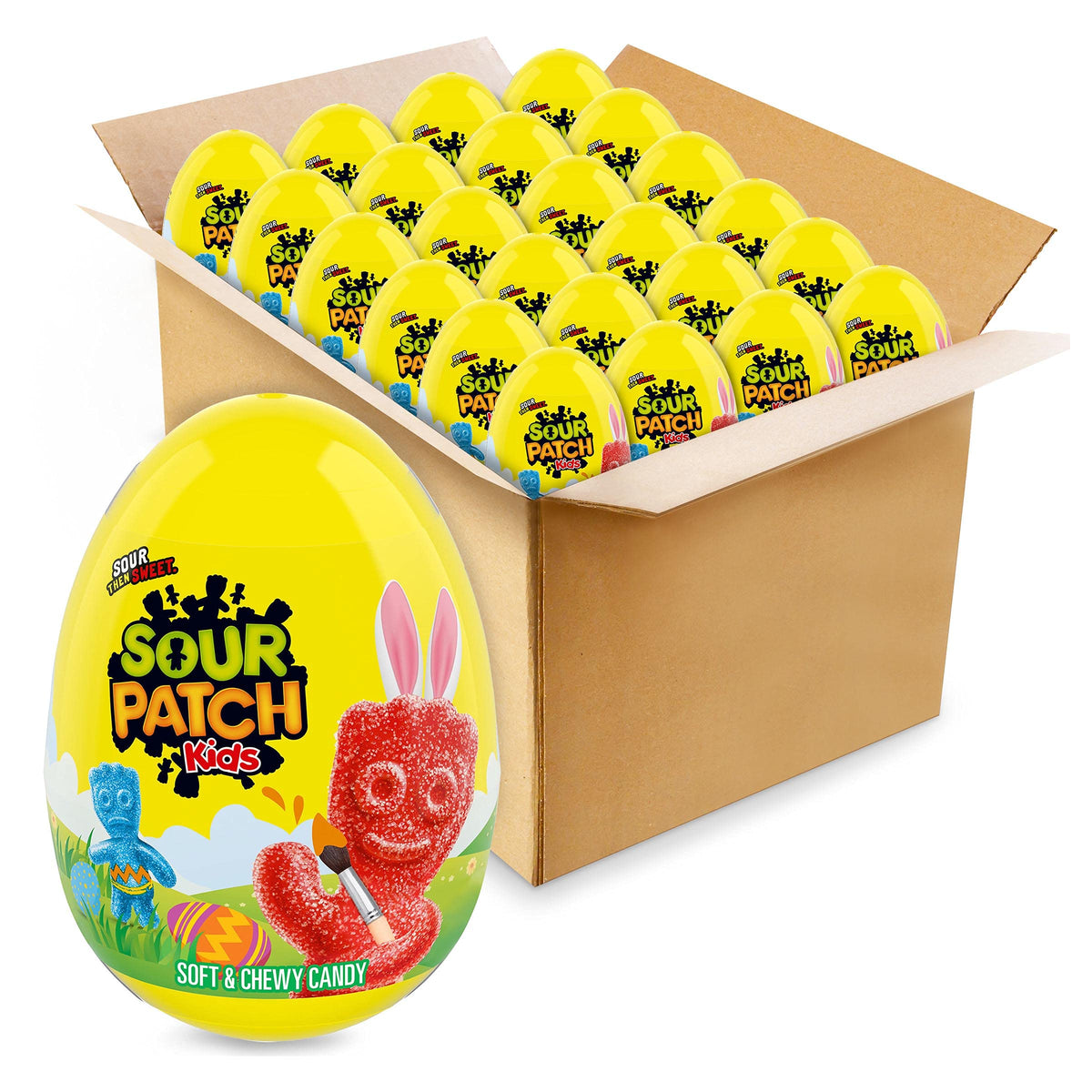 Soft & Chewy Easter Candy by Sour Patch Kids – 12 Count (Pack of 2), Multicolor, Pack of 2