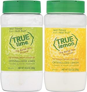 True Citrus True Lemon Two Pack - Lemon Shaker and Lime Shaker - 10.6 oz