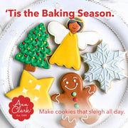Ann Clark Cookie Cutters Christmas Set, 3 Piece Metal