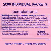 HEARTLAND Saccharin pink sweetener / 2000 Count (Pack of 1) / 1 Saccharine