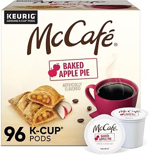 McCafe Baked Apple Pie Coffee, Keurig Single Serve K-Cup Pods, 96 Count