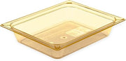 High Heat Food Pan by Carlisle FoodService Products – Half Size, 3.6 quarts, Amber, Model 10420B13