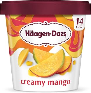 Häagen-Dazs Haagen-Dazs Ice Cream, Mango, 14 oz (Frozen)