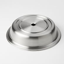 American Metalcraft PC1093E PC1093R Round Plate Cover, 10.5" - 10.875", Standard Foot