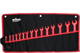 Wiha 20091 1000 Volt Roll Up Insulated Metric Wrench Sets ,15-Piece
