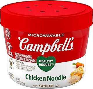 Campbell's Healthy Request Chicken Noodle Soup, 15.3 Oz Microwavable Bowl