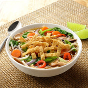 Fresh Gourmet Wonton Strips / Garlic Ginger / 3.5 Ounce (Pack of 9) Salad Toppings