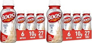 BOOST Original Balanced Nutritional Drink, Very Vanilla, 8 FL OZ (Pack of 12)