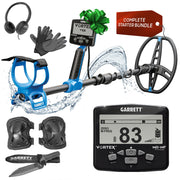 Vortex VX5 Bundle by Garrett Metal Detectors – VX5 Starter Kit, Metal, Blue, Pack of 6, Model 1142865