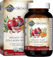 Garden of Life Organics Plant Collagen Builder, 60 Tablets