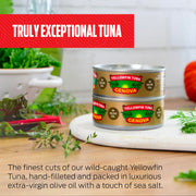 Premium Yellowfin Tuna in Olive Oil by Genova – 5 Ounce (Pack of 24), Pack of 24, Model 13265