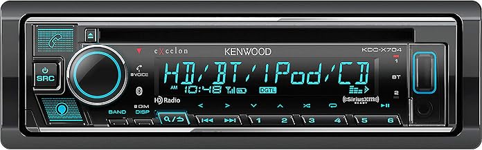 Kenwood eXcelon KDC-X704 CD Receiver with Alexa