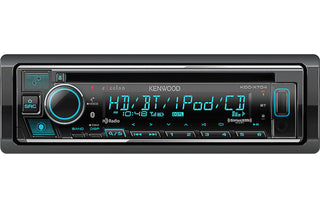 eXcelon KDC-X704 CD Receiver with Alexa by Kenwood – Single Din, black, Model KDC-X704-UVG
