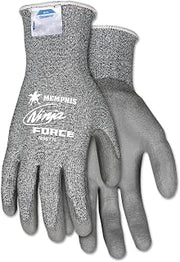 MCR Safety N9677L Cut Resistant Gloves, Large, Salt And Pepper, 1-Pair