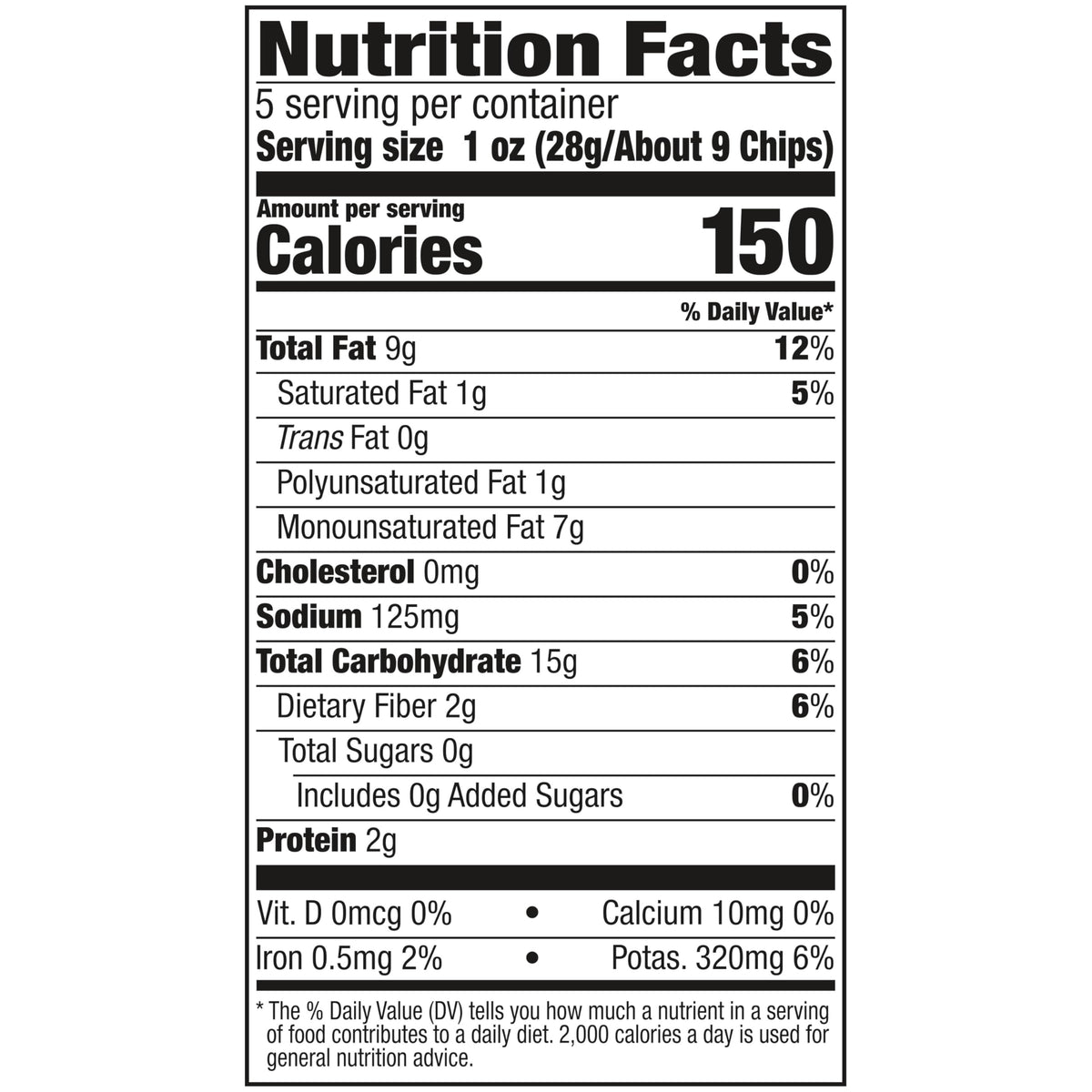 Kettle Brand Dill Pickle / 5 Ounce (Pack of 1) / Natural Potato