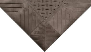 Notrax 621 Diamond Flex-Lok™ Solid Ergonomic Modular Mat, 30" X 48" Black