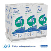 Scott Mega Cartridge Napkins in White by Kimberly-Clark – 8.4" x 6.5", Paper, White, Model KCC98908