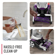 SmartWash Pet Automatic Carpet Cleaner Machine with Spot Chaser Wand by Hoover – FH53000PC, 0.5 gallons, Purple, Model FH53000PC