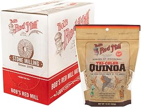 Bob's Red Mill Organic Tri-Color Quinoa, 13oz (Pack of 5) - Organic, Non GMO, Gluten Free, Whole Grain, Vegan, Kosher