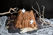 Haunted Manor Bundt Pan by Nordic Ware – One, 10.0 cups, Aluminum, Bronze, Model 92648