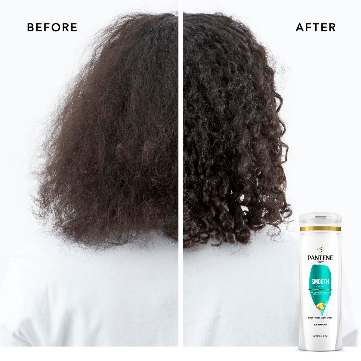 Pro-V Smooth & Sleek Duo Set Shampoo & Conditioner 12-12.6 Fl Oz by Pantene – 9.75 Fl Oz (Pack of 2), Pack of 2, Model 179795