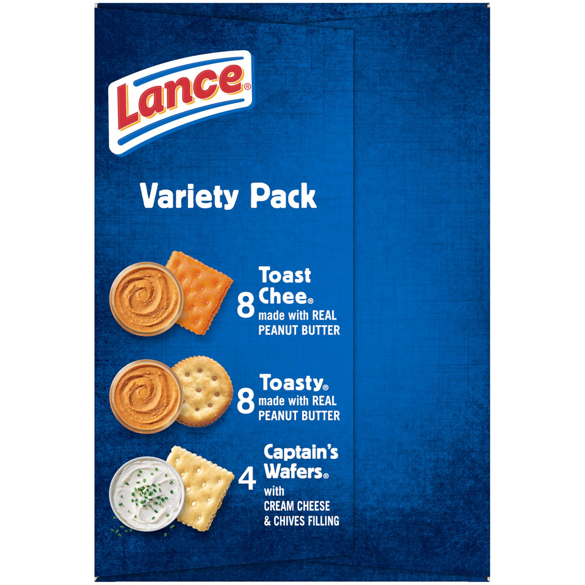 Assorted Sandwich Crackers by Lance – 1.4 Ounce (Pack of 20), Pack of 20