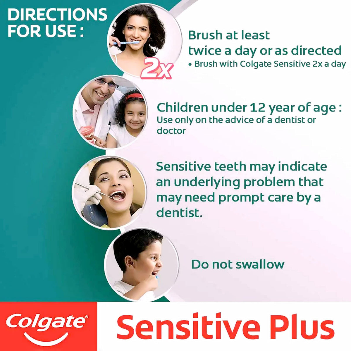 Sensitive Plus 70g Toothpaste (140g by Colgate – 4.9 Ounce (Pack of 1), Pack of 2, Model 61022556